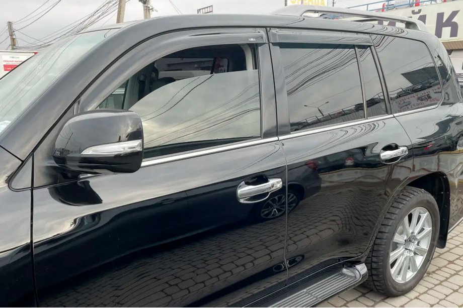 Toyota Land Cruiser 200 2007–2021 Okenné deflektory 8 cm (4 ks, HIC) Image