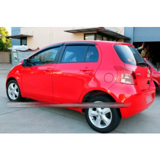 Okenné deflektory HB (4 ks, HIC) Toyota Yaris 2006–2011 fotografia 2
