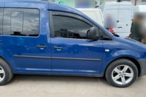 Volkswagen Caddy 2004–2010 Okenné veterné deflektory (2 ks, HIC) fotografia 2