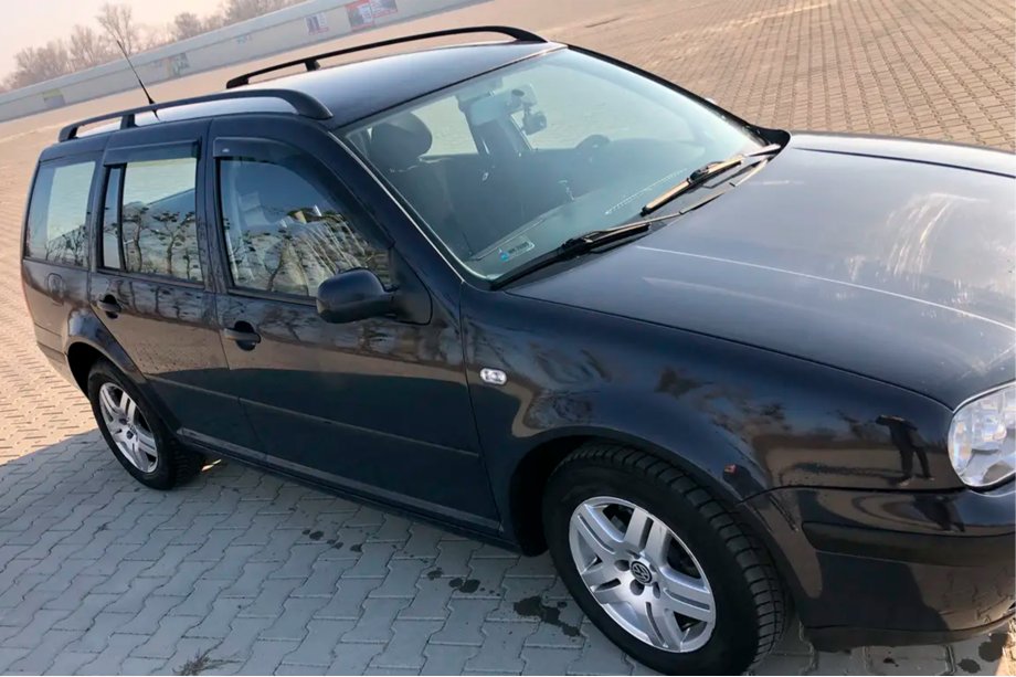 Volkswagen Golf 4 1997–2006 Deflektory okien Variant (4 ks, HIC) Fotografia 8