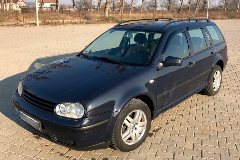 Volkswagen Golf 4 1997–2006 Deflektory okien Variant (4 ks, HIC) Fotografia 13