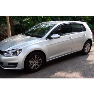Okenné deflektory HB (4 ks, HIC) Volkswagen Golf 7/E-Golf 2012–2020 fotografia 3