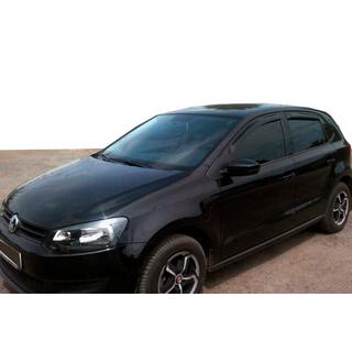 Okenné deflektory HB (4 ks, HIC) Volkswagen Polo 2010–2017 fotografia 3