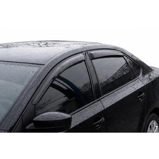 Deflektory okien SD (4 ks, HIC) Volkswagen Polo 2010–2017 fotografia 1