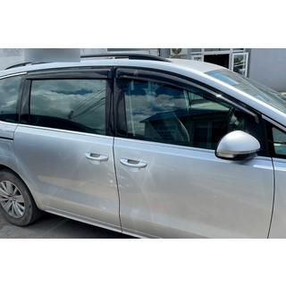 Deflektory okien (4 ks, HIC) Volkswagen Sharan 2010–2023 fotografia 3