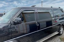 Volkswagen T4 Caravelle/Multivan 1990–2003 Okenné veterné deflektory (2 ks, HIC) fotografia 13