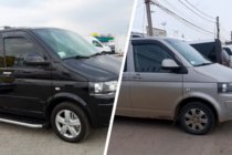 Volkswagen T5 Transporter 2003–2010 Okenné veterné deflektory (2 ks, HIC) fotografia 14