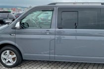 Volkswagen T5 Transporter 2003–2010 Okenné veterné deflektory (2 ks, HIC) fotografia 16