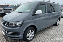 Volkswagen T5 2010–2015 Okenné veterné deflektory (2 ks, HIC) fotografia 13