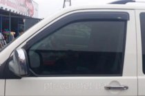 Volkswagen T5 2010–2015 Okenné veterné deflektory (2 ks, HIC) fotografia 18