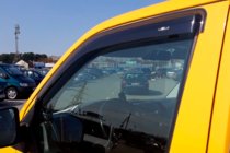 Volkswagen T6 2015–2024 Okenné veterné deflektory (2 ks, HIC) fotografia 6