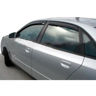 Okenné deflektory Sedan (4 ks, HIC) Audi A4 B5 1994–2001 fotografia 2