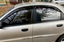 Daewoo Lanos 1998–2017 Deflektory okien (4 ks, HIC) fotografia 9