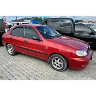 Deflektory okien (4 ks, HIC) Daewoo Lanos 1998–2017 fotografia 3