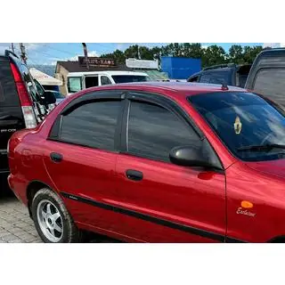 Deflektory okien (4 ks, HIC) Daewoo Lanos 1998–2017 fotografia 1