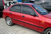 Chevrolet Lanos 1998–2017 Deflektory okien (4 ks, HIC) fotografia 2