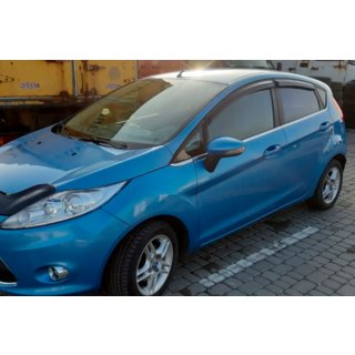Deflektory okien HB 2008+ (4 ks, HIC) Ford Fiesta 2008–2017 fotografia 2