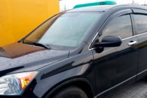 Honda CRV 2007–2011 Deflektory okien (4 ks, HIC) fotografia 3