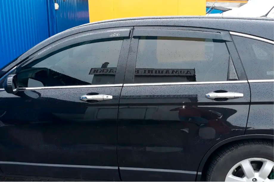 Honda CRV 2007–2011 Deflektory okien (4 ks, HIC) Image