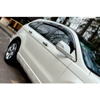 Okenné deflektory s chrómovou lištou (4 ks, HIC)