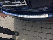 Mercedes E-class W212 2009–2016 Nerezová lišta na zadný nárazník Carmos (SW) fotografia 4