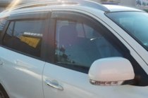 Hyundai Santa Fe 2 2006–2012 Deflektory okien (4 ks, HIC) fotografia 5