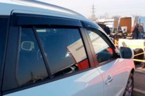Hyundai Santa Fe 2 2006–2012 Deflektory okien (4 ks, HIC) fotografia 6