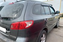 Hyundai Santa Fe 2 2006–2012 Deflektory okien (4 ks, HIC) fotografia 2