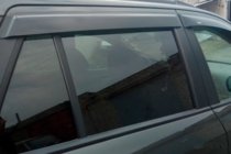 Hyundai Santa Fe 2 2006–2012 Deflektory okien (4 ks, HIC) fotografia 10