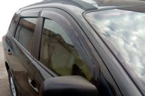 Hyundai Santa Fe 2 2006–2012 Deflektory okien (4 ks, HIC) fotografia 11