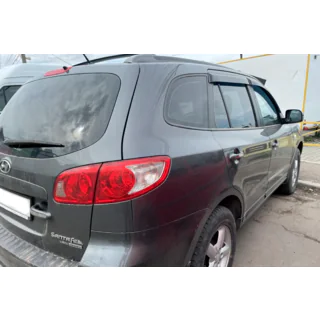 Deflektory okien (4 ks, HIC) Hyundai Santa Fe 2 2006–2012 fotografia 2