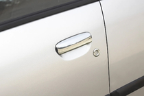 Mitsubishi Colt 2004–2012 Chrómové kryty kľučiek (4 ks, nerez) fotografia 1