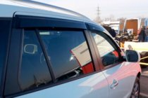 Hyundai Santa Fe 3 2012–2018 Deflektory okien (4 ks, HIC) fotografia 1