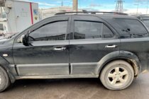 Kia Sorento I BL 2002–2009 Deflektory okien (4 ks, HIC) fotografia 2