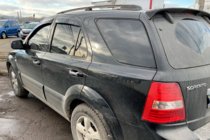 Kia Sorento I BL 2002–2009 Deflektory okien (4 ks, HIC) fotografia 5