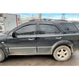 Deflektory okien (4 ks, HIC) Kia Sorento I BL 2002–2009 fotografia 2