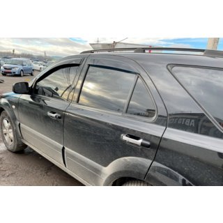 Deflektory okien (4 ks, HIC) Kia Sorento I BL 2002–2009 fotografia 4