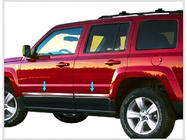 Jeep Cherokee/Liberty 2007–2013 Nerezová lišta dverí fotografia 1