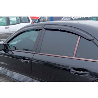 Deflektory okien SD (4 ks, HIC) Mercedes E-сlass W211 2002–2009 fotografia 3