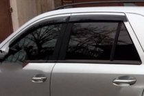 Mercedes ML W163 1997–2005 Deflektory okien (4 ks, HIC) fotografia 5