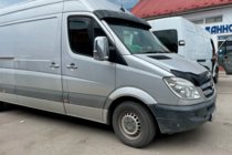 Mercedes Sprinter W906 2006–2018 Vkladané okenné deflektory (2 ks, HIC) fotografia 2