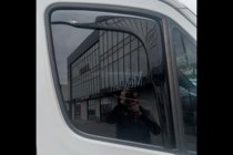 Volkswagen Crafter 2006–2016 Vkladané okenné deflektory (2 ks, HIC) fotografia 8