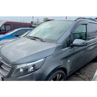 Okenné veterné deflektory (2 ks, HIC) Mercedes Vito/V-trieda W447 2014– fotografia 3
