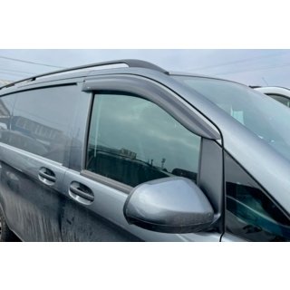 Okenné veterné deflektory (2 ks, HIC) Mercedes Vito/V-trieda W447 2014– fotografia 2