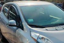 Nissan Leaf 2010–2017 Deflektory okien (4 ks, HIC) fotografia 8