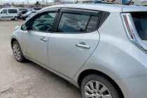 Nissan Leaf 2010–2017 Deflektory okien (4 ks, HIC) fotografia 9