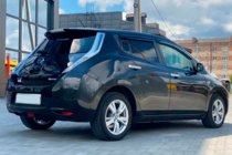 Nissan Leaf 2010–2017 Deflektory okien (4 ks, HIC) fotografia 4