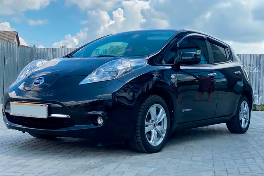 Nissan Leaf 2010–2017 Deflektory okien (4 ks, HIC) Image