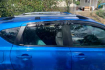 Nissan Qashqai 2010–2014 Deflektory okien (4 ks, HIC) fotografia 10