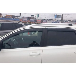 Deflektory okien (4 ks, HIC) Nissan Qashqai 2010–2014 fotografia 2